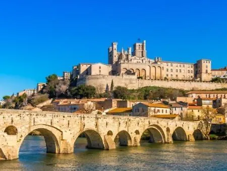 4 Pers - Au Bord Du Canal Du Midi A Prox Des Plages